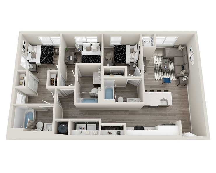 cypress floorplan