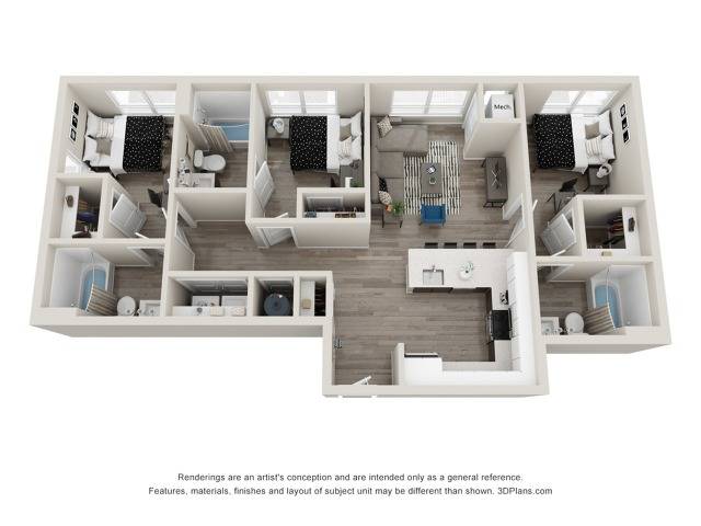 Cedar Floor plan