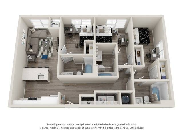 Chestnut Floor plan