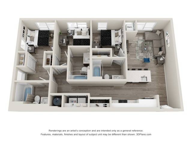 Cypress Floor plan
