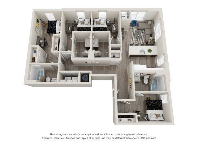 Daphne Floor plan